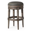Maven Lane Pullman Backless Swivel Bar Stool with Faux Leather 31" - 2 of 4