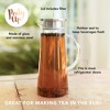 Pinky Up Charlie Glass Iced Tea Carafe - 2 of 4