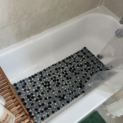 28x16 Rubber Bath Mat Gray - Made By Design™ : Target