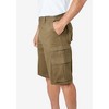 Boulder Creek by KingSize Men's Big & Tall Ranger Stacked Cargo 12 Pocket Short - 4 of 4