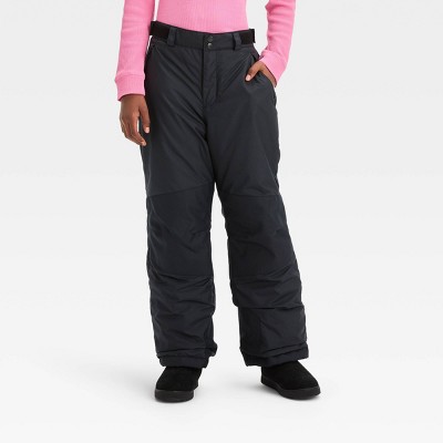 Kids' Solid Snow Pant - All In Motion™ Black L