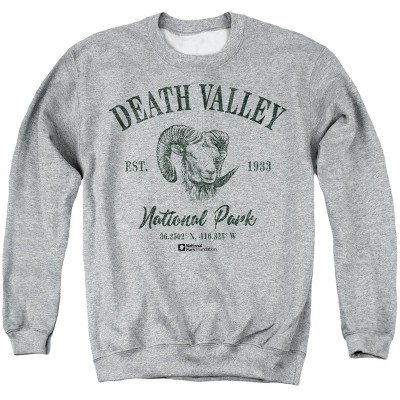 Men's Death Valley National Park Bighorn Sheep Icon Crewneck Sweatshirt
