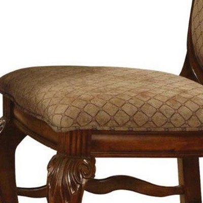 Chateau De Ville Cherry Upholstered Counter Height Side Chair Set