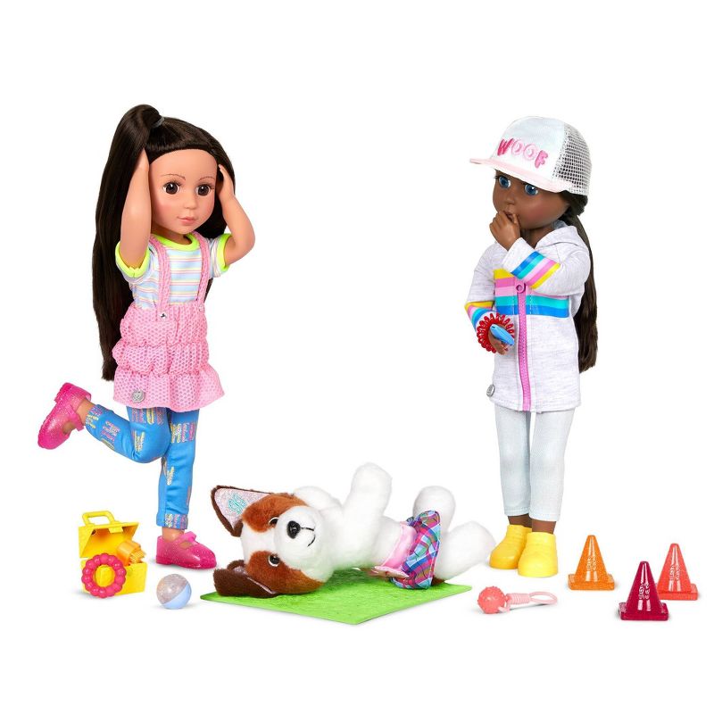 Glitter Girls Pet for 14&#34; Dolls Maggie &#38; Pup Training School Playset, 2 of 8