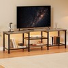 TV Stand to 75 Inch TV, 66.9" Entertainment Center with Power Outlet,TV Media Console Table - 2 of 4