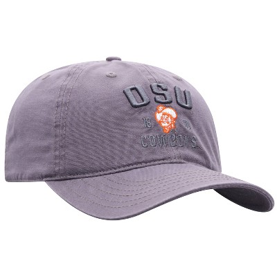 NCAA Oklahoma State Cowboys Men's Skill Gray Garment Washed Canvas Hat