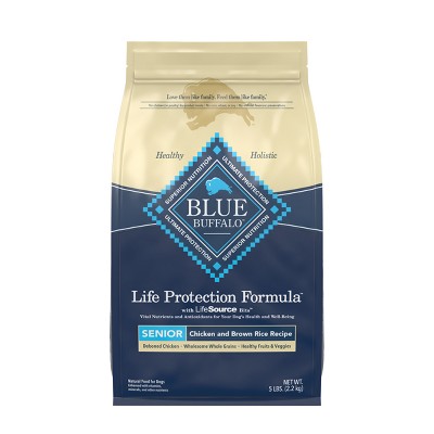 Ingredients in blue outlet buffalo senior dog food