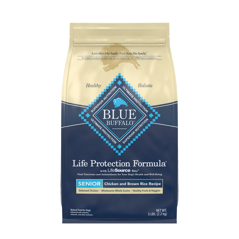UPC 859610000135 product image for Blue Buffalo Life Protection Formula Natural Senior Dry Dog Food with Chicken an | upcitemdb.com