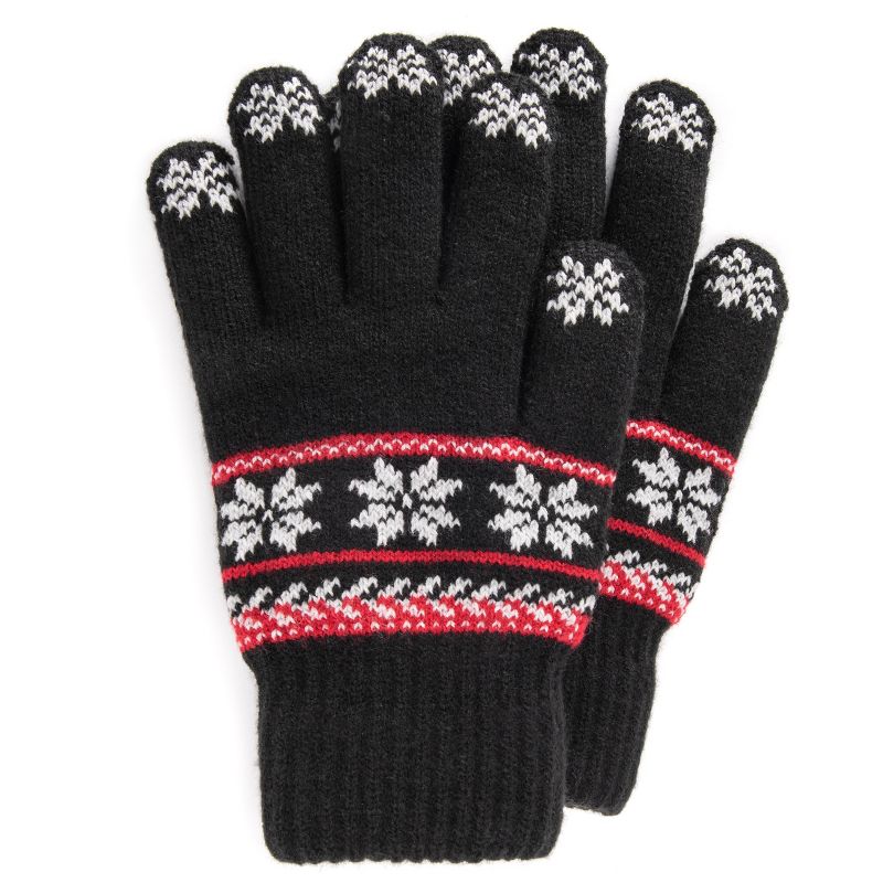MUK LUKS Women's Lined Touchscreen Gloves, 2 of 4