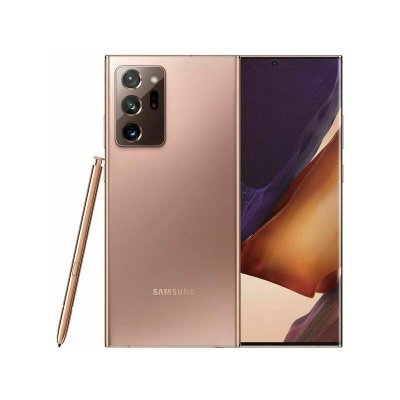 Manufacturer Refurbished Samsung Galaxy Note 20 Ultra 5G N986U (Fully Unlocked) 128GB Mystic Bronze (Grade A+), 1 of 4