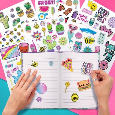 Fashion Angels - Brandclub - Ridiculously Cute 1000+ Sticker Book 40 Pages  - Fashion Angels: Kids & Planner Stickers, Scrapbook Fun, Ages 6+