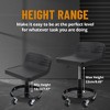300 LBS Mobile Rolling Gear Seat Height Adjustable 7.07"-8.65" With Equipment Tray - 2 of 4