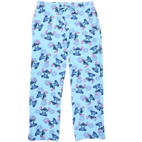 Disney Stitch sweatpants periwinkle blue cartoon comfy loungewear fandom  fall