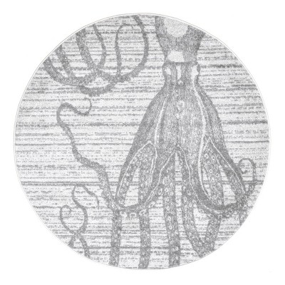 Nuloom Thomas Paul Power loomed Octopus Indoor Area Rug