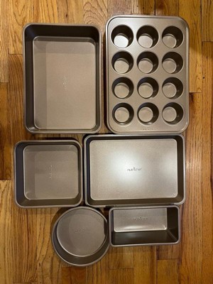 Nutrichef 20 Piece Metallic Nonstick Ceramic Pots And Pan Baking Set With  Lids And Utensils - Gold Bronze : Target
