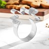 Unique Bargains Pastry Cutter Octopus-Shaped Cookie Cutter Dishwasher Safe Stainless Steel Silver Tone 1Pcs - 2 of 4