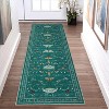 Fulvari Area Rugs for Living Room, Low Pile Non Slip Bedroom Rug Under Bed Ultra-Thin Large Carpet for Dining Room Kids Playroom - 4 of 4