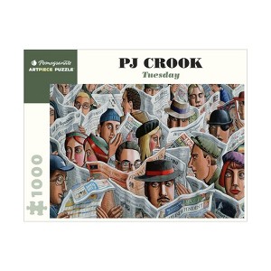 Pomegranate PJ Crook Tuesday Puzzle JIgsaw Puzzle - 1000pc - 1 of 4