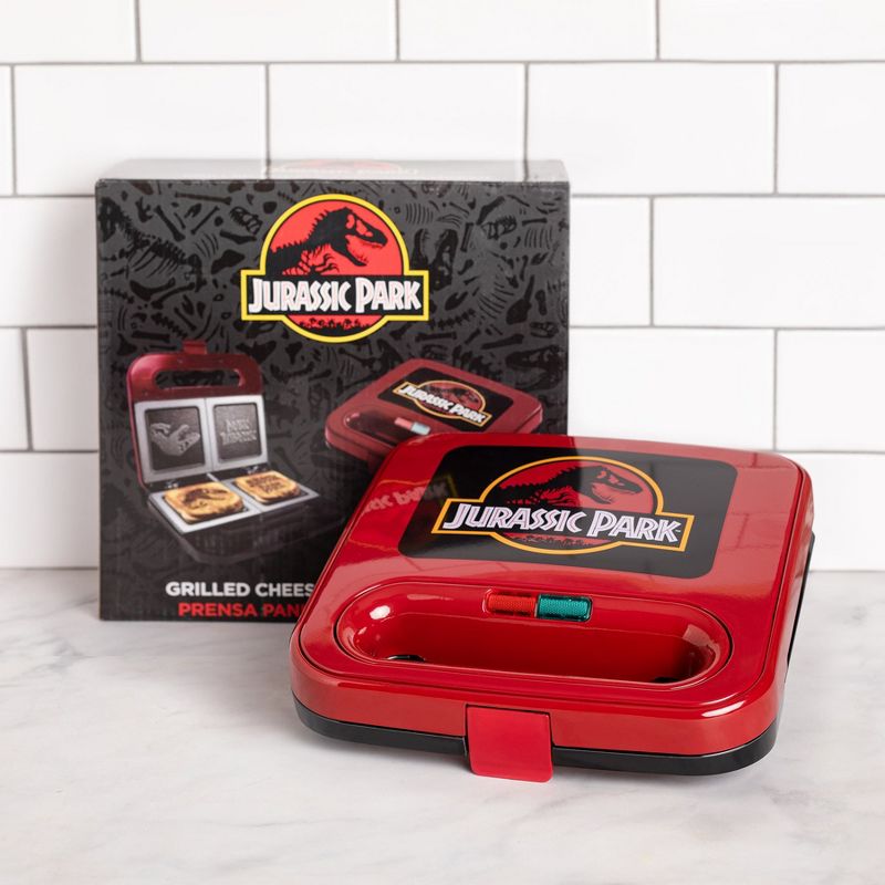 Uncanny Brands Jurassic Park Grilled Cheese Maker, 3 of 10