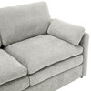 NicBex Couches for Living Room 31.9" Comfy Cloud Sofa Upholstered Oversized Single Armchair Sofa with Cushion - 3 of 4
