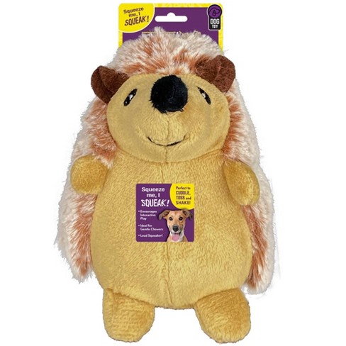 Grunting hedgehog dog clearance toy