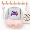The Juniper Shop Witch Farm Truck Toddler Graphic Sweatshirt - 2 of 3
