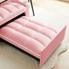 NicBex Modern Pull Out Sofa Bed Convertible Single Sofa with Adjustable Back, USB Port and Swivel Phone Stand for Living Room - 4 of 4