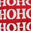 C&F Home 14" x 22" Ho Ho Ho Reversible Knitted Christmas Throw Pillow - 3 of 4