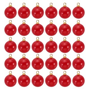 Unique Bargains Plastic Bulk Elegant DIY Crafts Jewelry Making Pearl Pendant 100 Pcs - 1 of 4