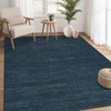 Modern Solid Living Room Rugs, Washable Non Slip Bedroom Carpet, Indoor Contemporary Area Rug for Home Decor - 2 of 4