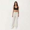 Anna-Kaci Active Women's High Waist Wide Leg Sweatpants with Adjustable Drawstring Waistband and Relaxed Fit - 2 of 4