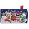 North Pole Magic Christmas Magnetic Mailbox Cover Santa Sleigh Standard Briarwood Lane - 3 of 3