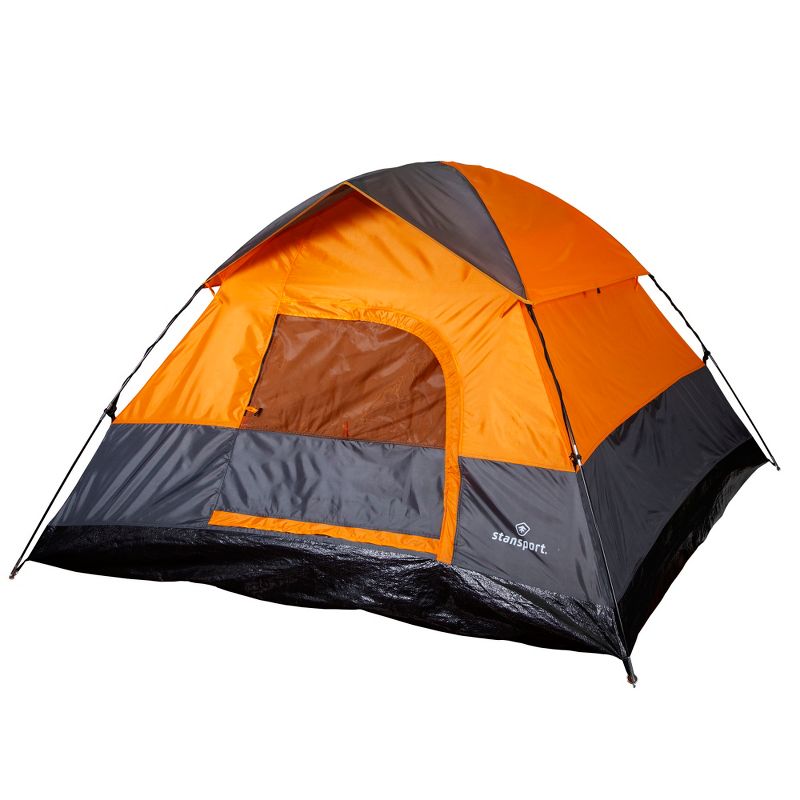 Stansport Adventure 2 Person Dome Tent Orange/Gray, 1 of 9