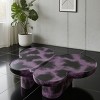 Modern Butterfly Coffee Table with Matte Finish, Unique Accent Table, Small Center Table for Living Rooms or Apartments - Panipeachy - 3 of 4