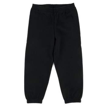 Girls' Cozy Jogger Pants - Cat & Jack™ Solid Black XL
