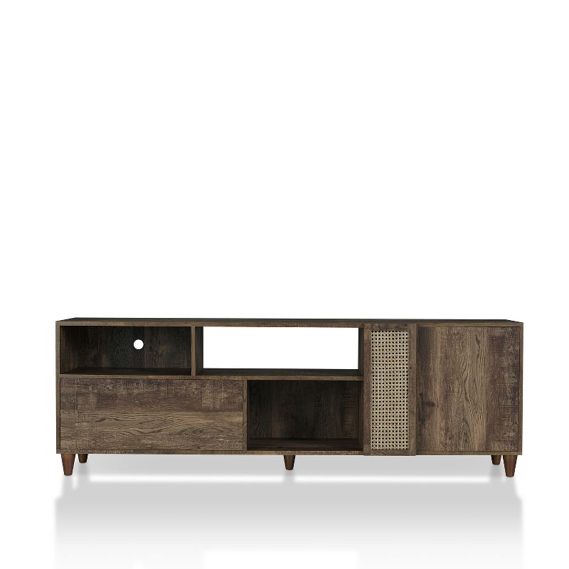 Niles TV Stand for TVs up to 80&#34; Reclaimed Oak - HOMES: Inside + Out, 1 of 10