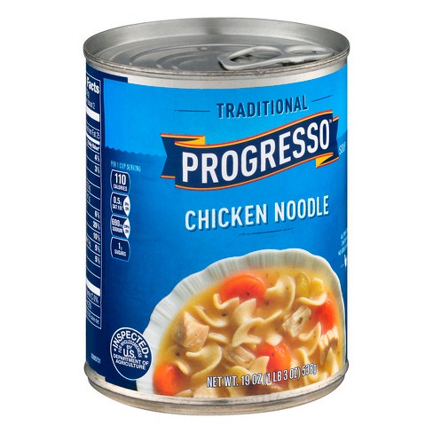 Progresso Chicken Noodle Soup Nutrition Label - Pensandpieces