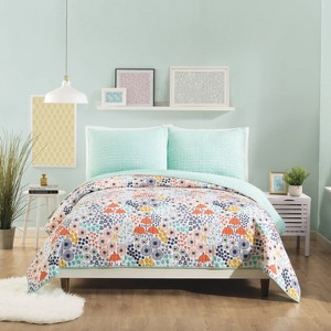 Mayflower Floral Quilt Set - Makers Collective - 1 of 4