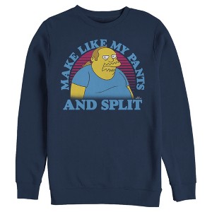 Men's The Simpsons Make Like my Pants and Split Sweatshirt - 1 of 4