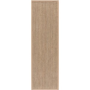Natural Fiber Twill Plain Seagrass NF111 Indoor Rugs - Safavieh - 1 of 4