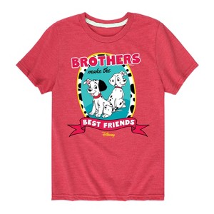 Boys' - 101 Dalmatians - Brothers Make the Best Friends Short Sleeve Graphic T-Shirt - 1 of 4