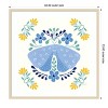Amanti Art Folk Butterfly I by Yvette St. Amant Wood Framed Wall Art Print - 4 of 4