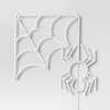 19" Spider Web Animated Faux Neon Sign LED Halloween Novelty Silhouette Lights White/Purple - Hyde and EEK! Boutique™ - 3 of 4