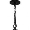 Quoizel Lighting Adelaide 9 - Light Chandelier in  Matte Black - 3 of 4