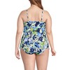 Lands' End Women's Tulip Hem Tankini Top - 2 of 3