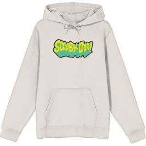 Scooby-Doo Logo Title Adult Long Sleeve Hoodie - 1 of 2
