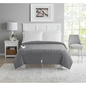 North Star Home Microplush Heated Electric Blanket - 1 of 4