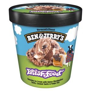 Ben & Jerry's Phish Food Chocolate Ice Cream - 16oz - 1 of 4