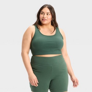 Women's Interlock Tiny Tank Top - Wild Fable™ - 1 of 3