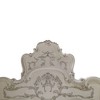 97"California King Bed Dresden Bed Bone White Finish - Acme Furniture: Traditional Design, Claw Feet, Faux Leather - 2 of 4